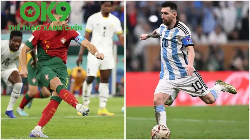 Ronaldo có tỷ lệ sút phạt đền thành bàn cao hơn Messi